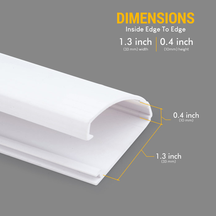 Newton Supply Cord Concealer Raceway Kit & Reviews Wayfair